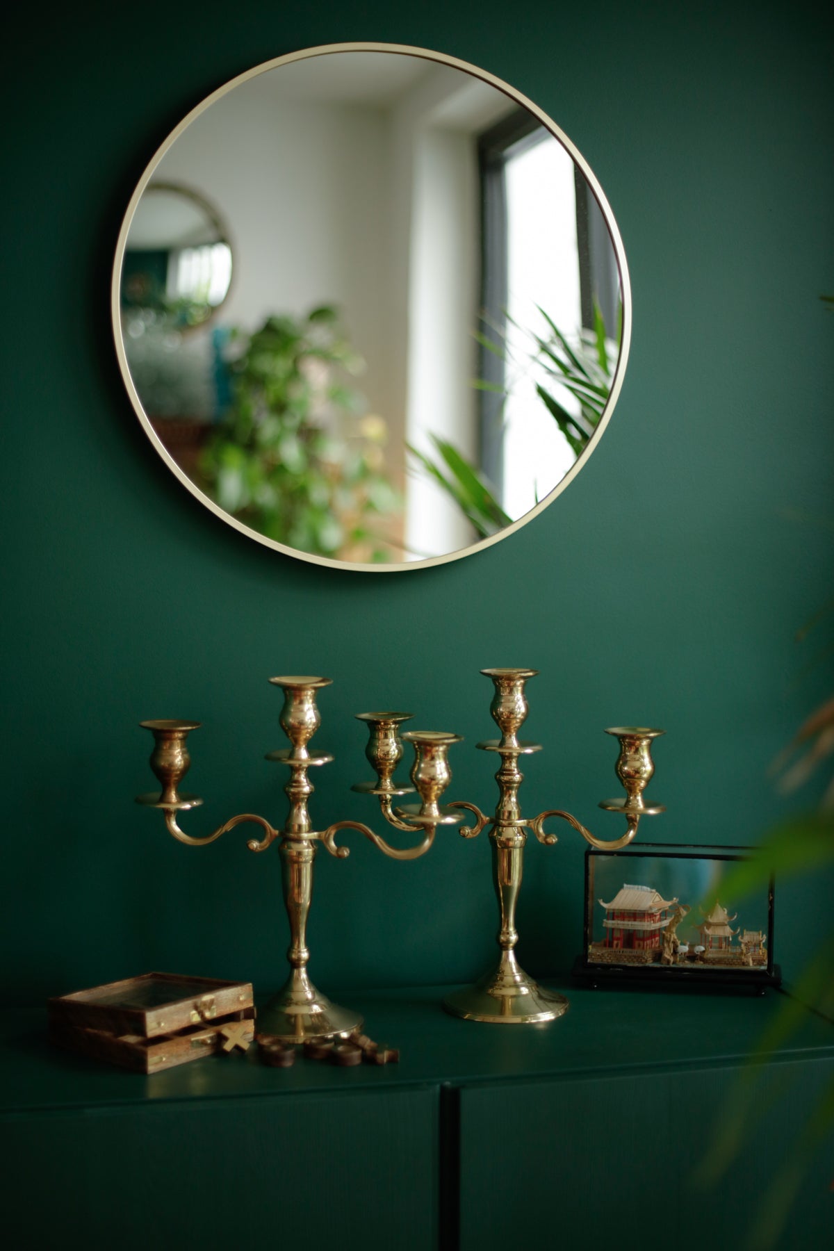 Brass Candelabra 3-Armed Candlestick Holders PreLoved