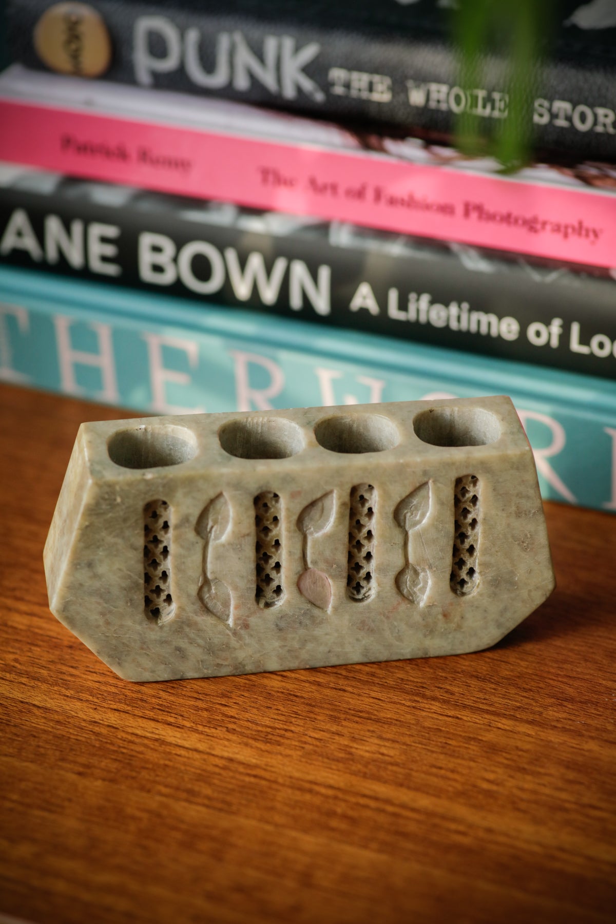 Vintage Soapstone Incense burner