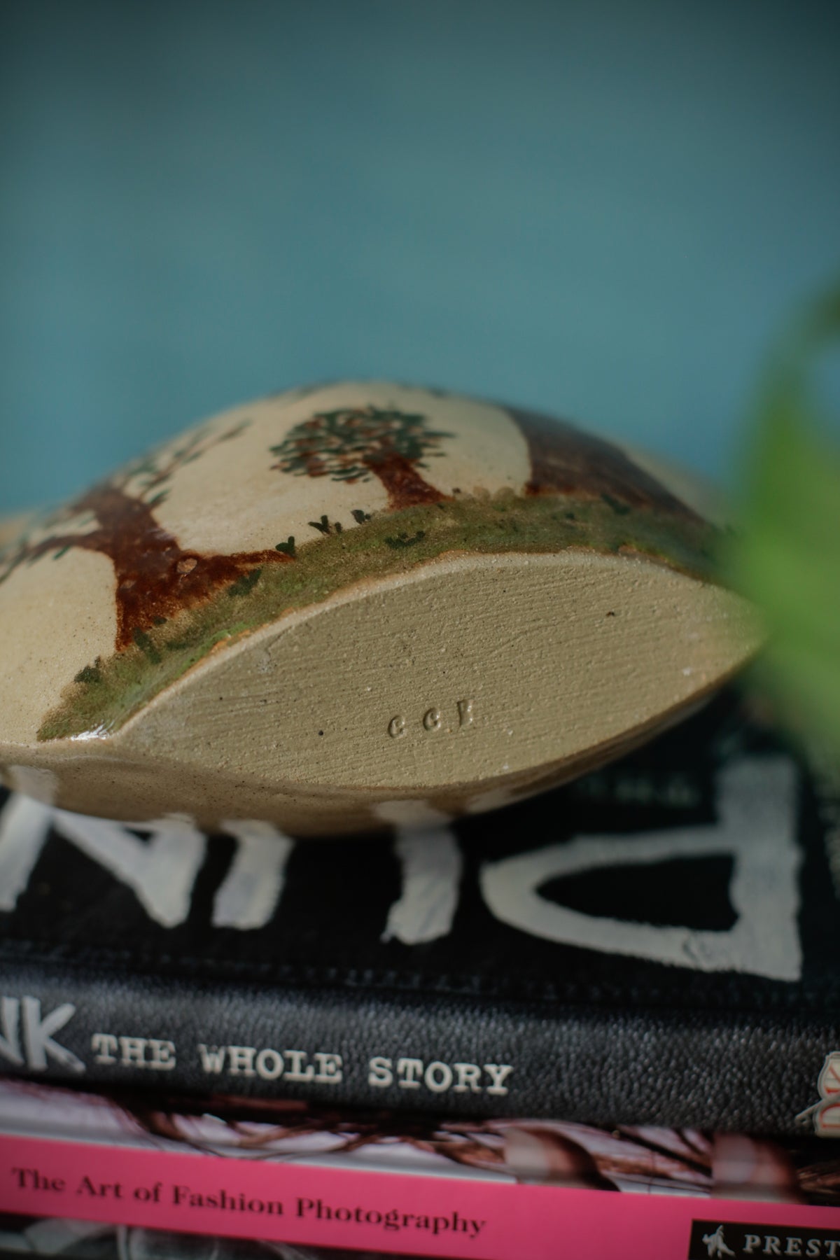 Vintage Pottery Handmade Water Wine Jug Stoneware