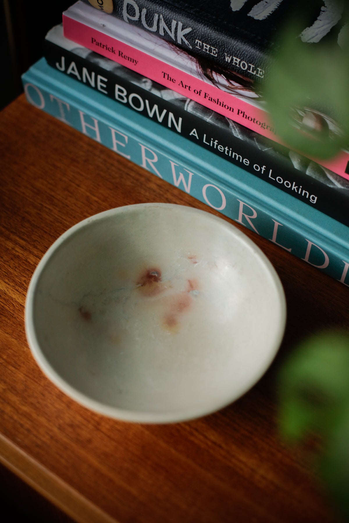 Vintage Kenyan Soapstone Hand Carved Bowl / Jewellery Dish