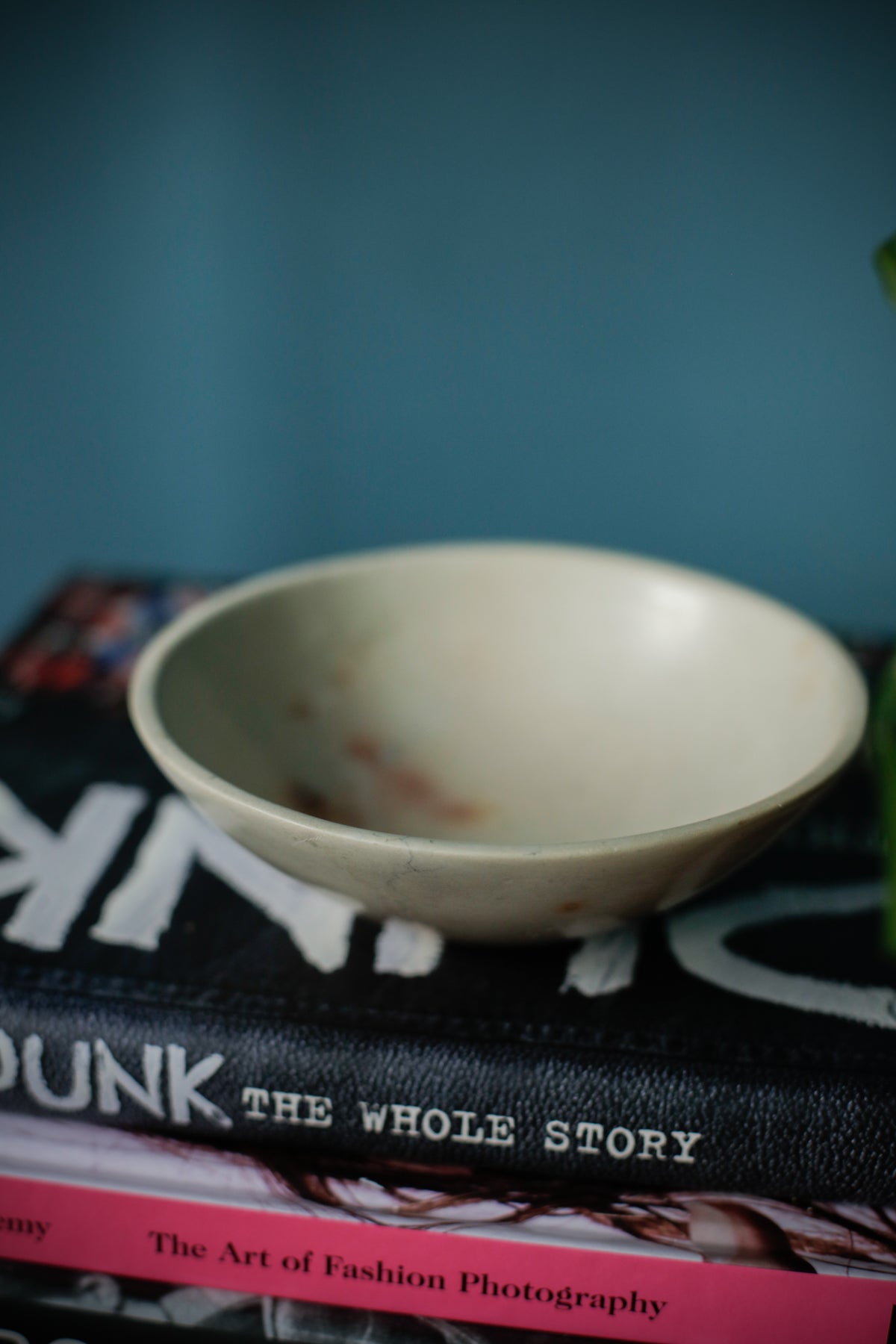 Vintage Kenyan Soapstone Hand Carved Bowl / Jewellery Dish