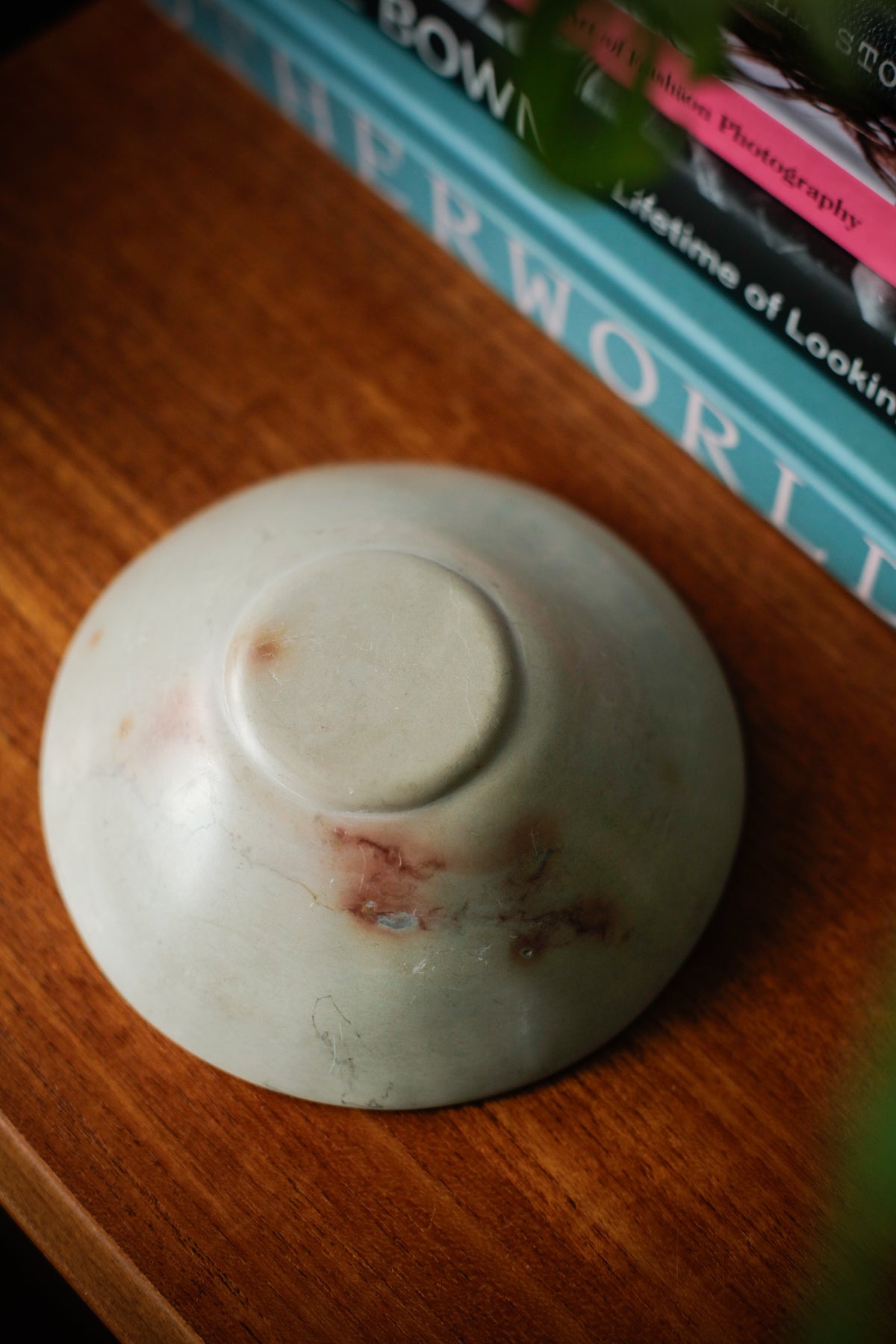 Vintage Kenyan Soapstone Hand Carved Bowl / Jewellery Dish