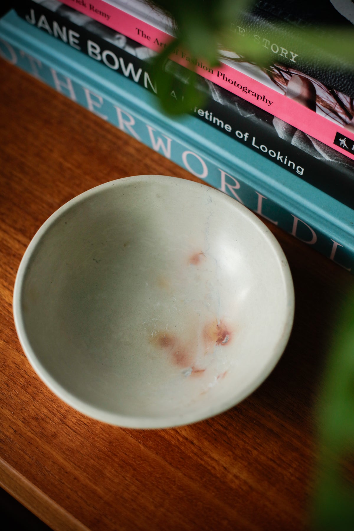 Vintage Kenyan Soapstone Hand Carved Bowl / Jewellery Dish