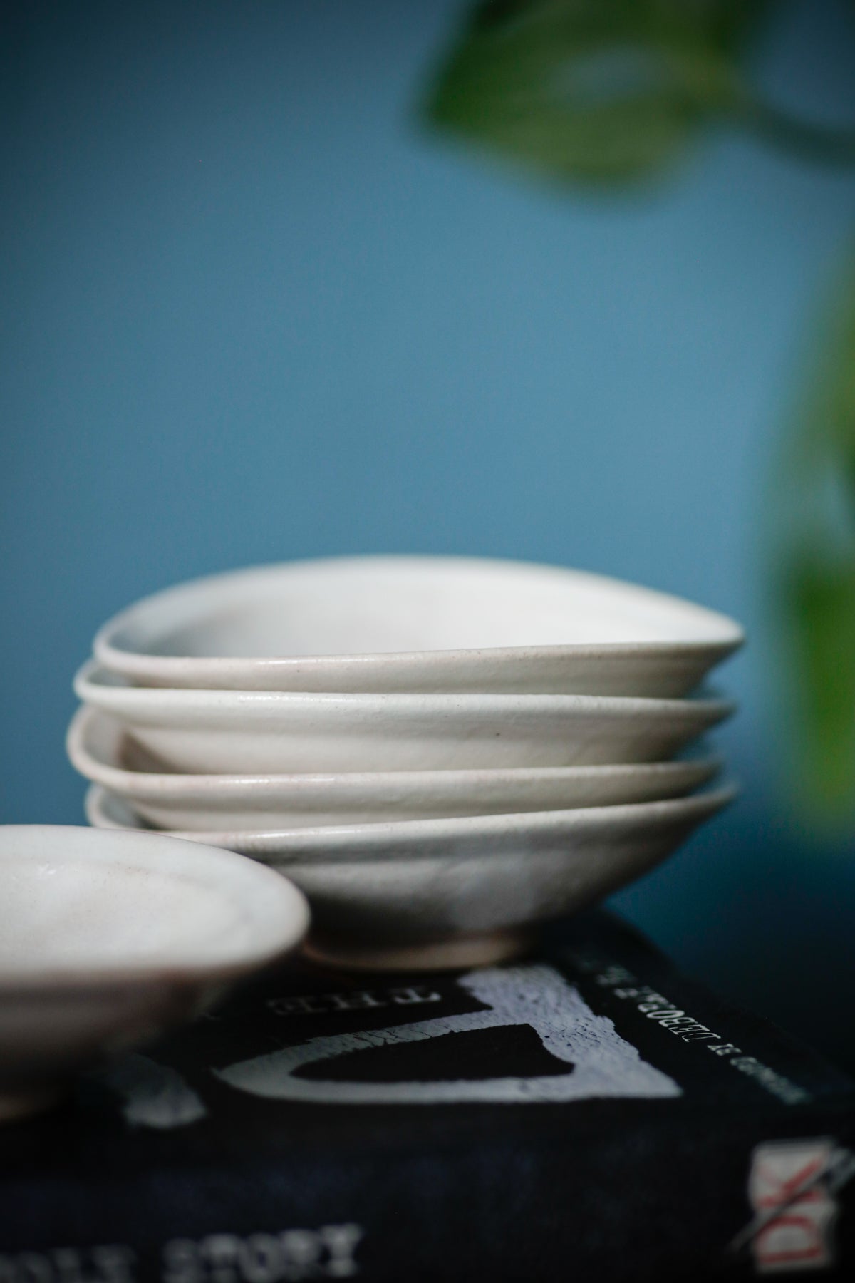 Artisan Japanese Rice / Sauce Bowls Set of 5