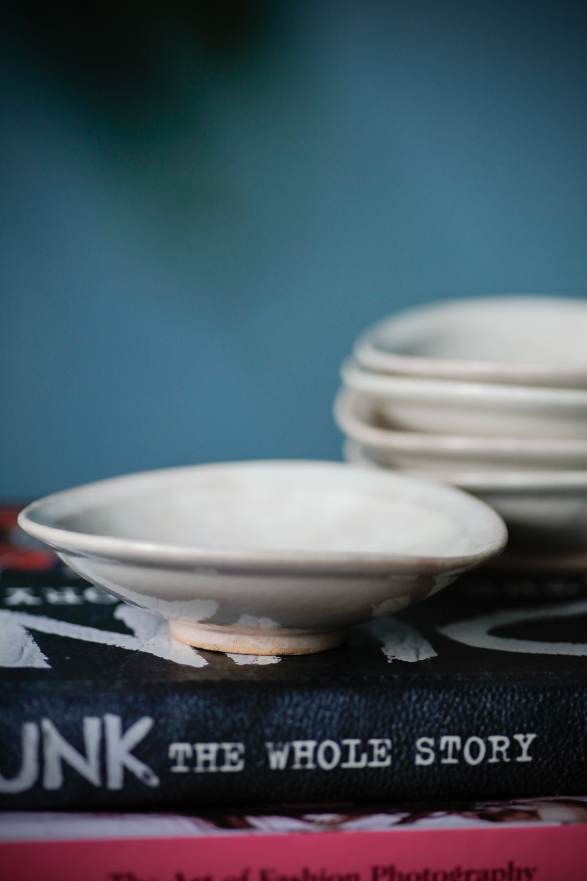 Artisan Japanese Rice / Sauce Bowls Set of 5