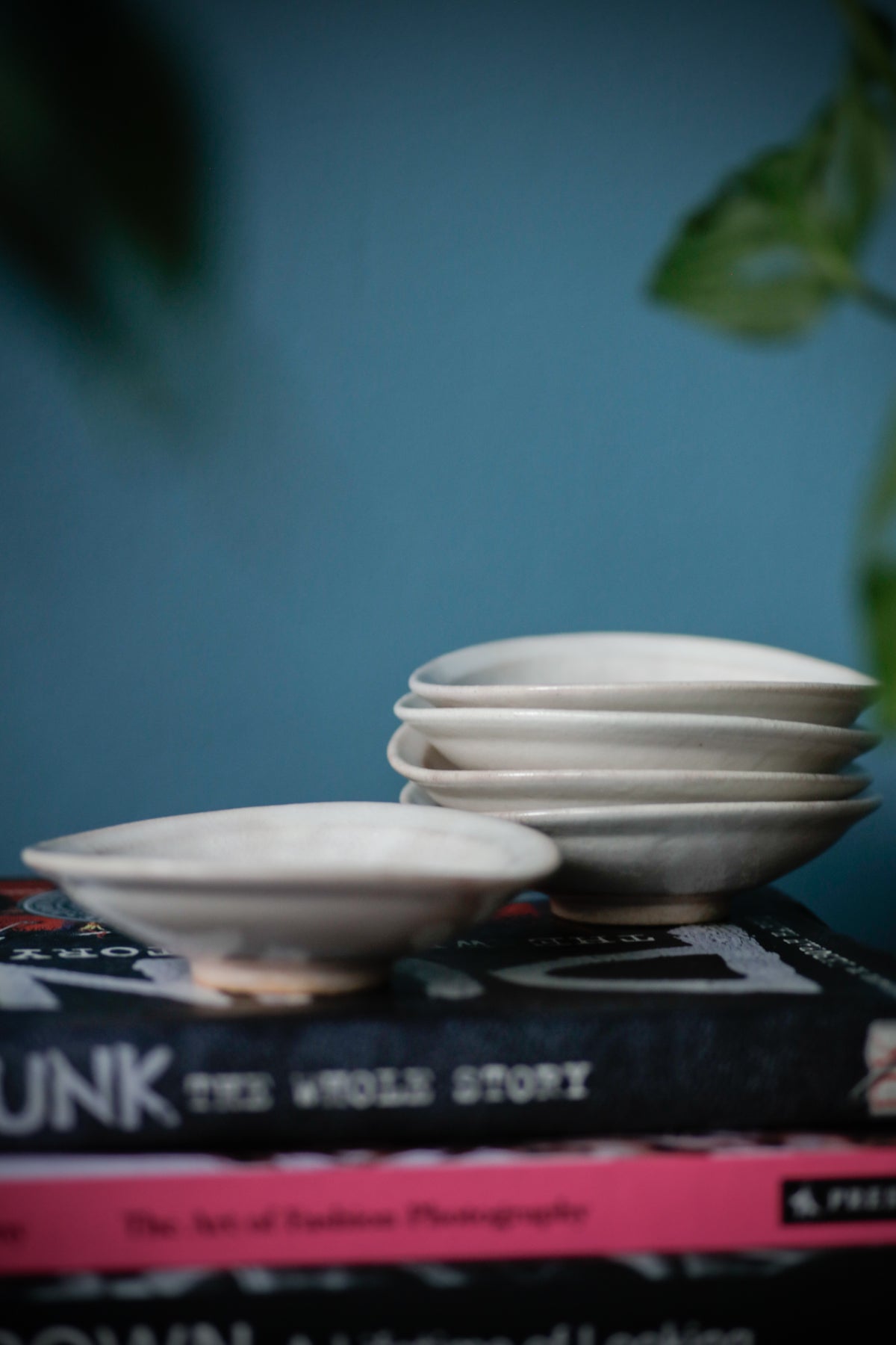 Artisan Japanese Rice / Sauce Bowls Set of 5