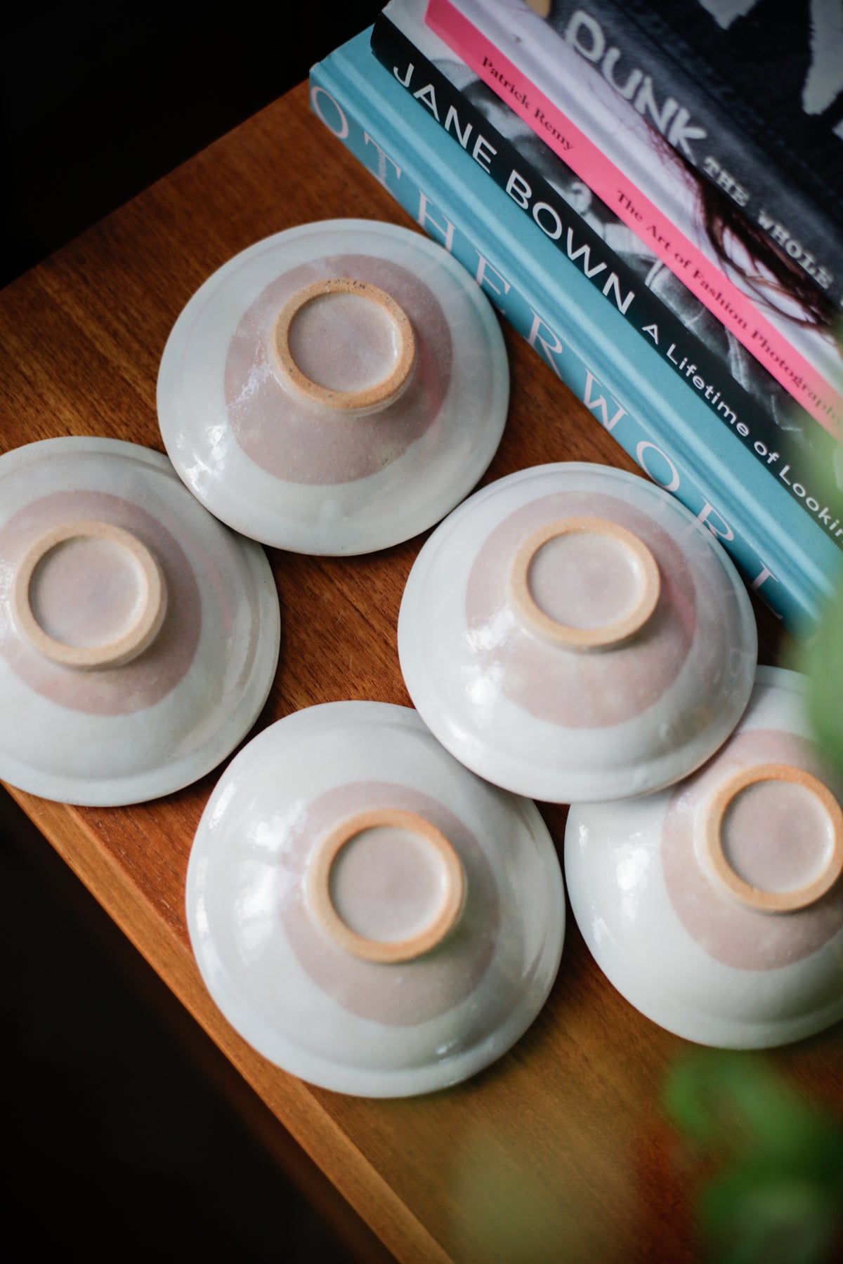 Artisan Japanese Rice / Sauce Bowls Set of 5