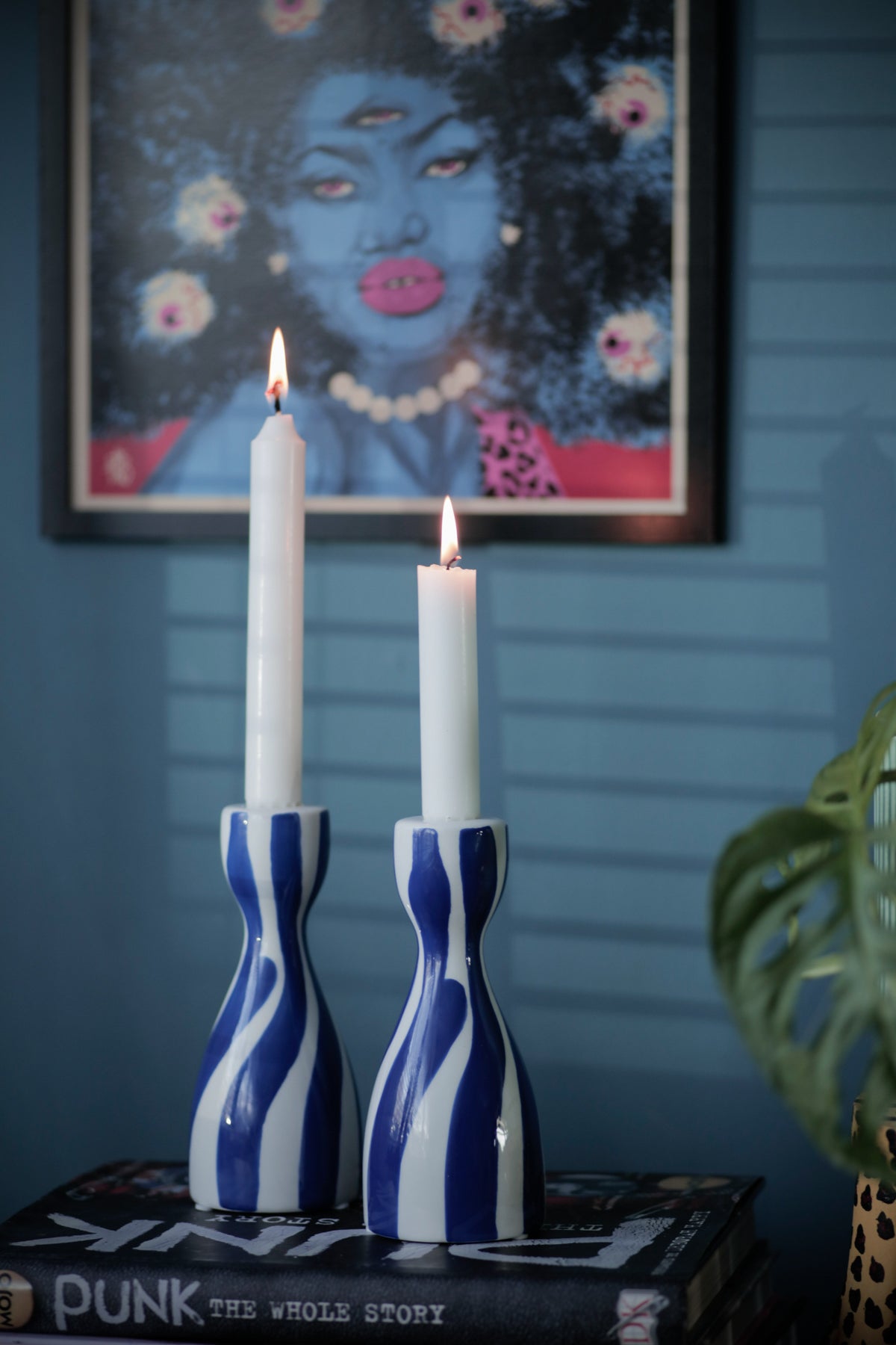 Pre-Loved Candle Holders set of two Que Rico