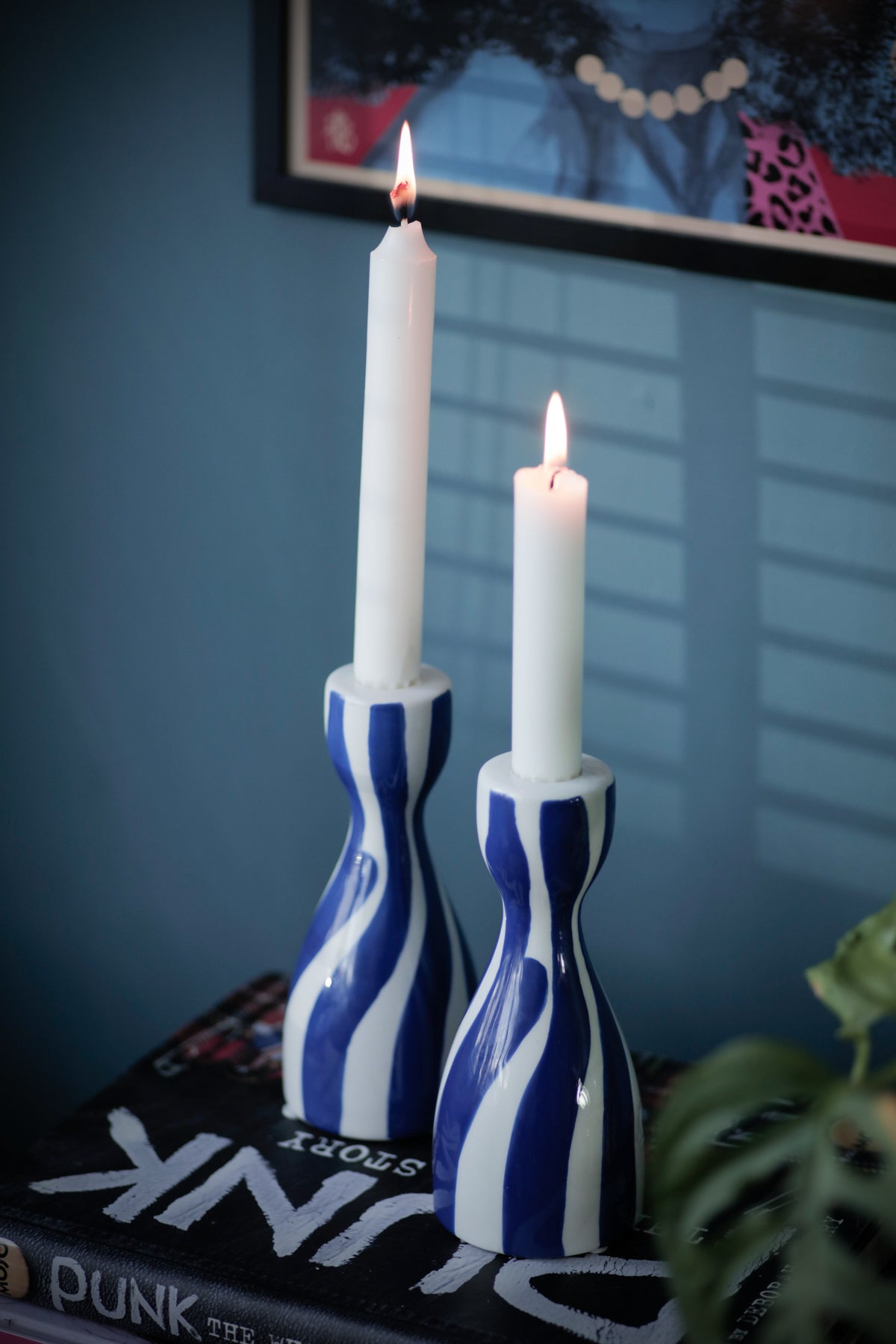 Pre-Loved Candle Holders set of two Que Rico