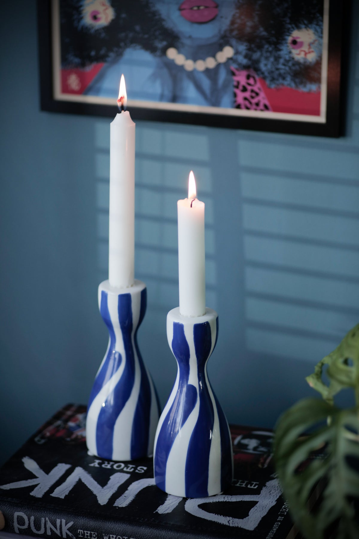 Pre-Loved Candle Holders set of two Que Rico